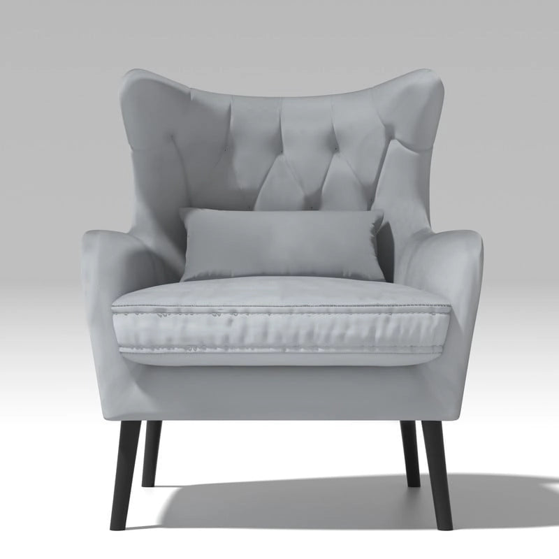 Fauteuil d'appoint en velours