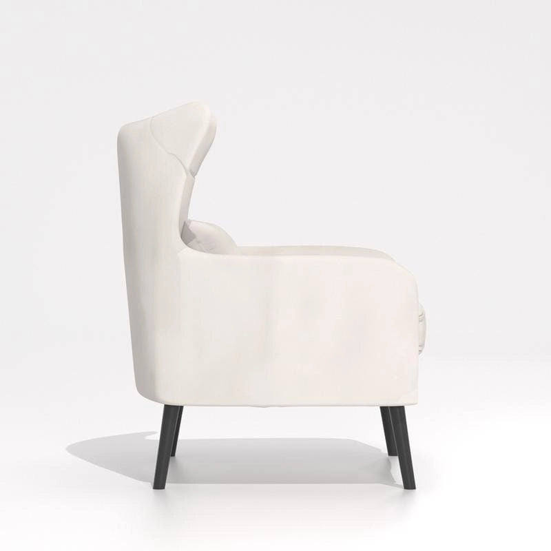 Fauteuil d'appoint en velours