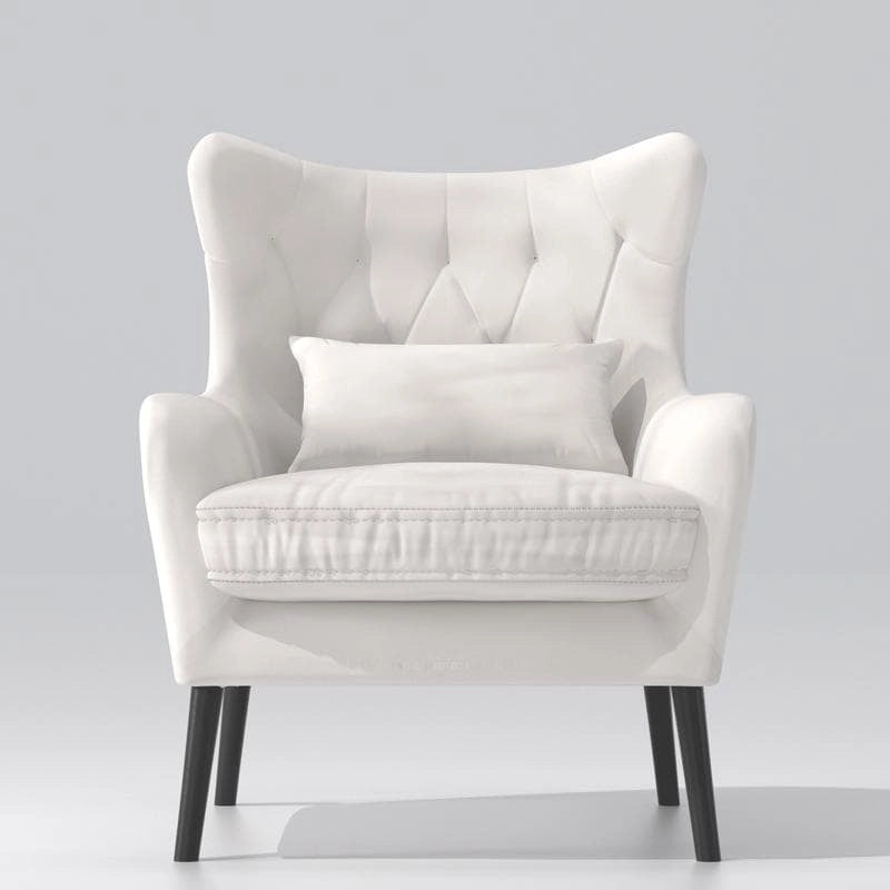 Fauteuil d'appoint en velours