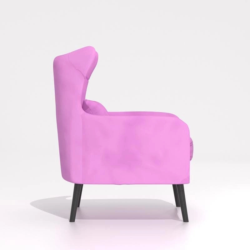 Fauteuil d'appoint en velours