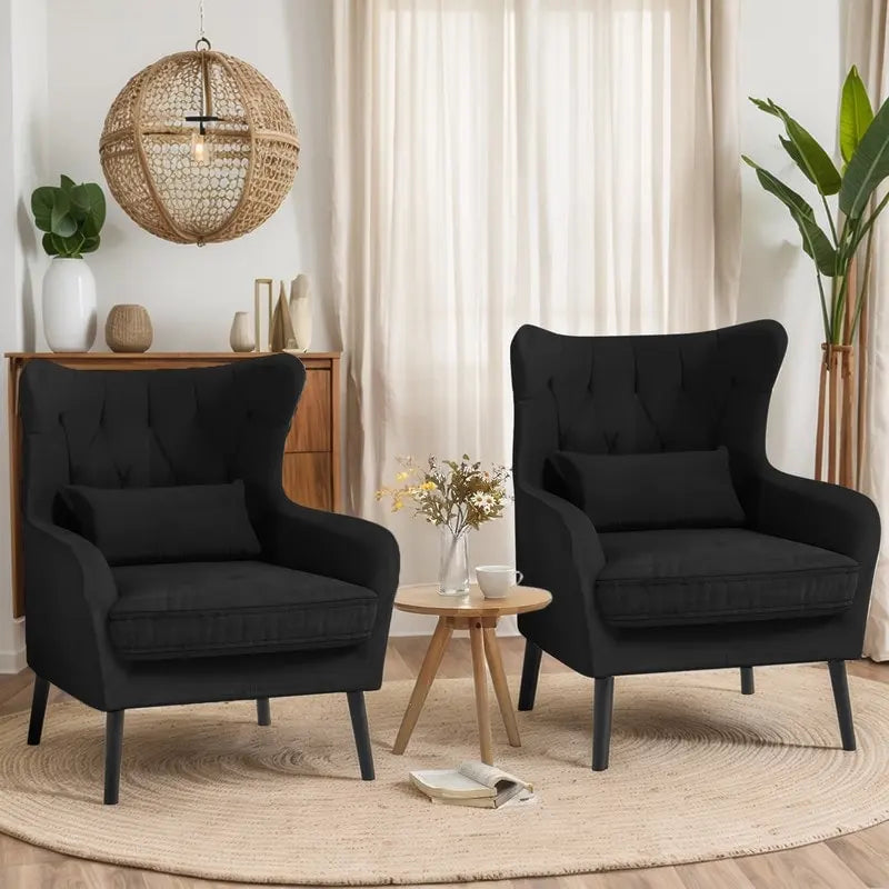 Fauteuil d'appoint en velours