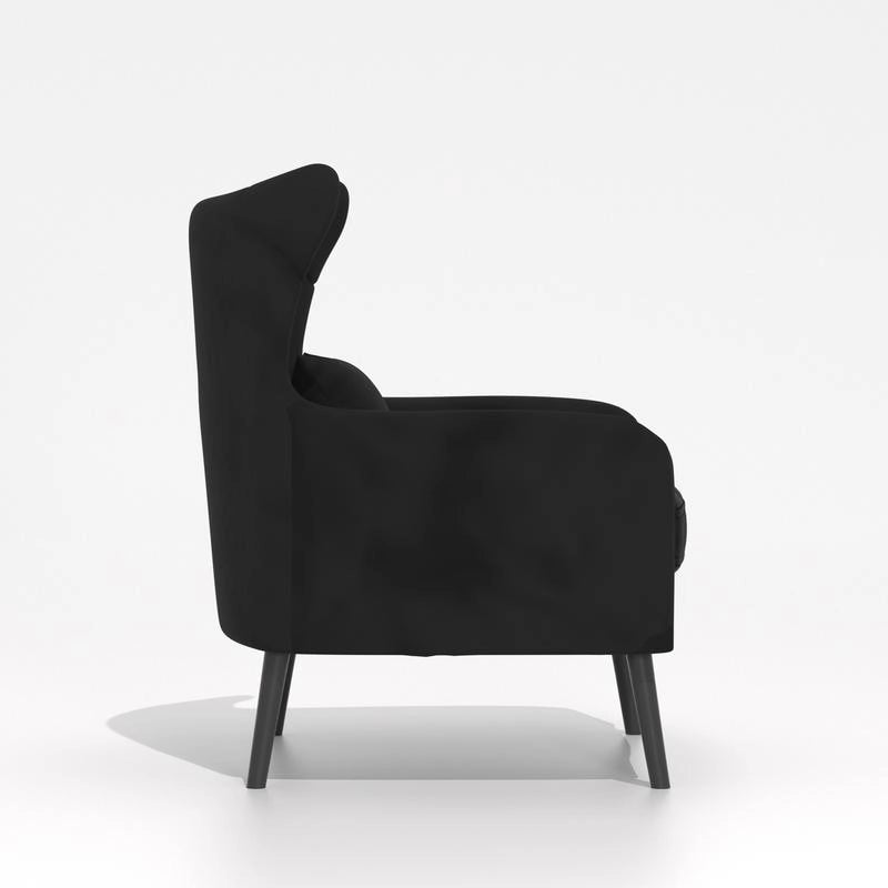 Fauteuil d'appoint en velours