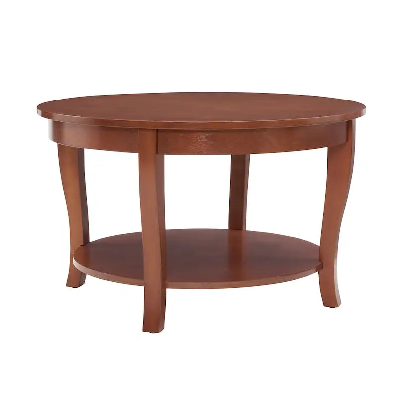 Table basse ronde traditionnelle