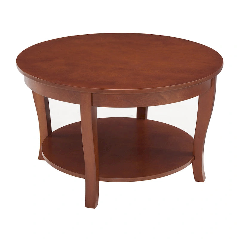 Table basse ronde traditionnelle