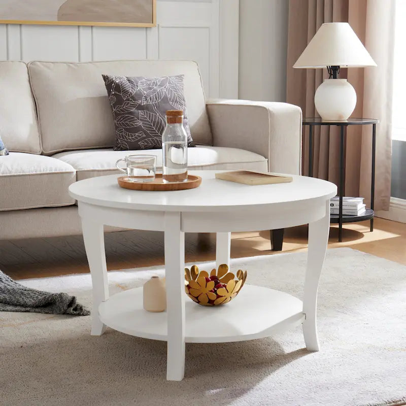 Table basse ronde traditionnelle