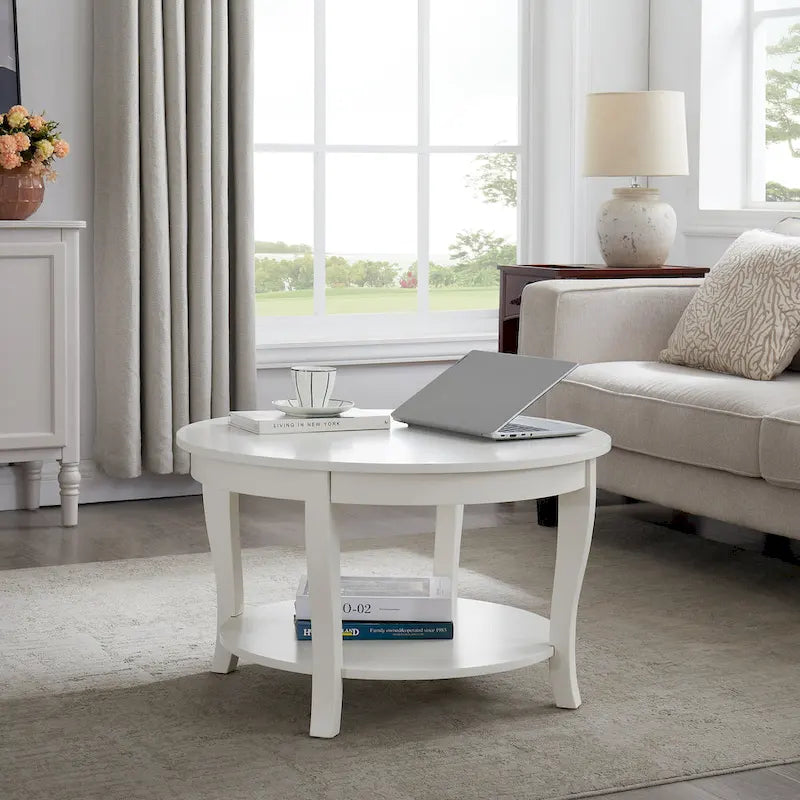 Table basse ronde traditionnelle