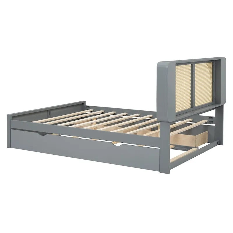 Cadre de lit plateforme Queen Size