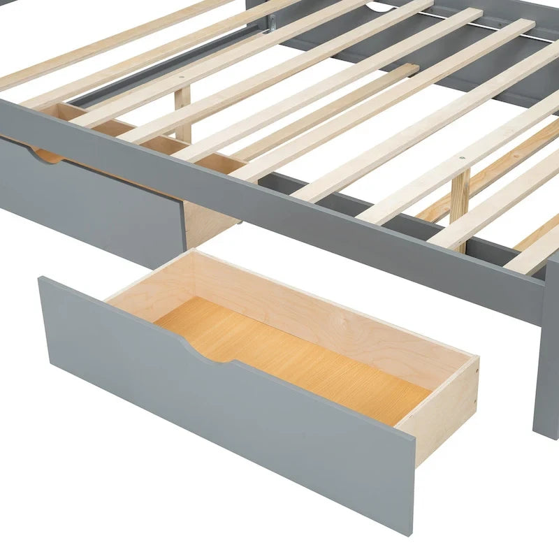 Cadre de lit plateforme Queen Size