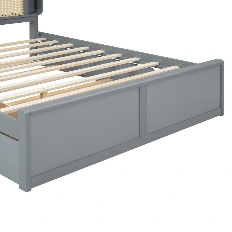 Cadre de lit plateforme Queen Size