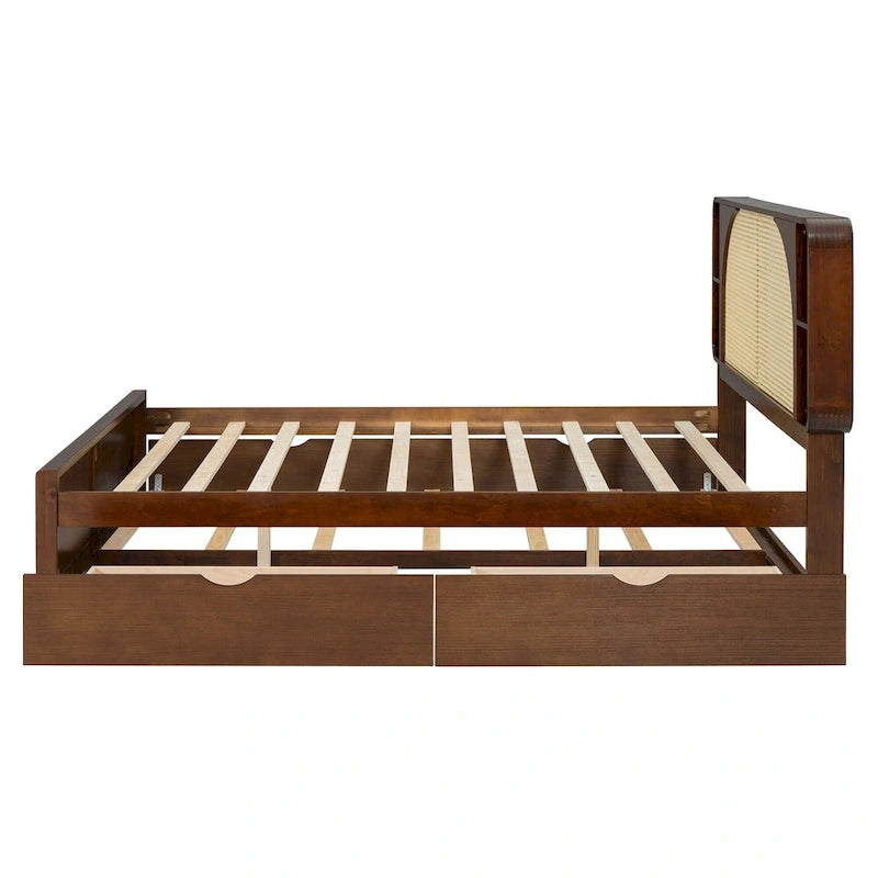 Cadre de lit plateforme Queen Size