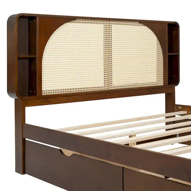 Cadre de lit plateforme Queen Size