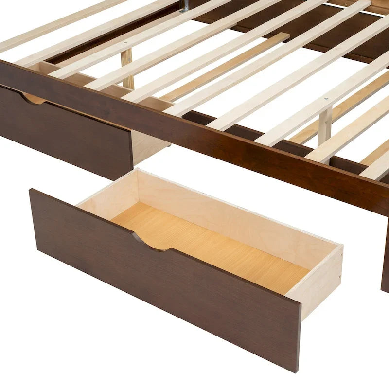 Cadre de lit plateforme Queen Size