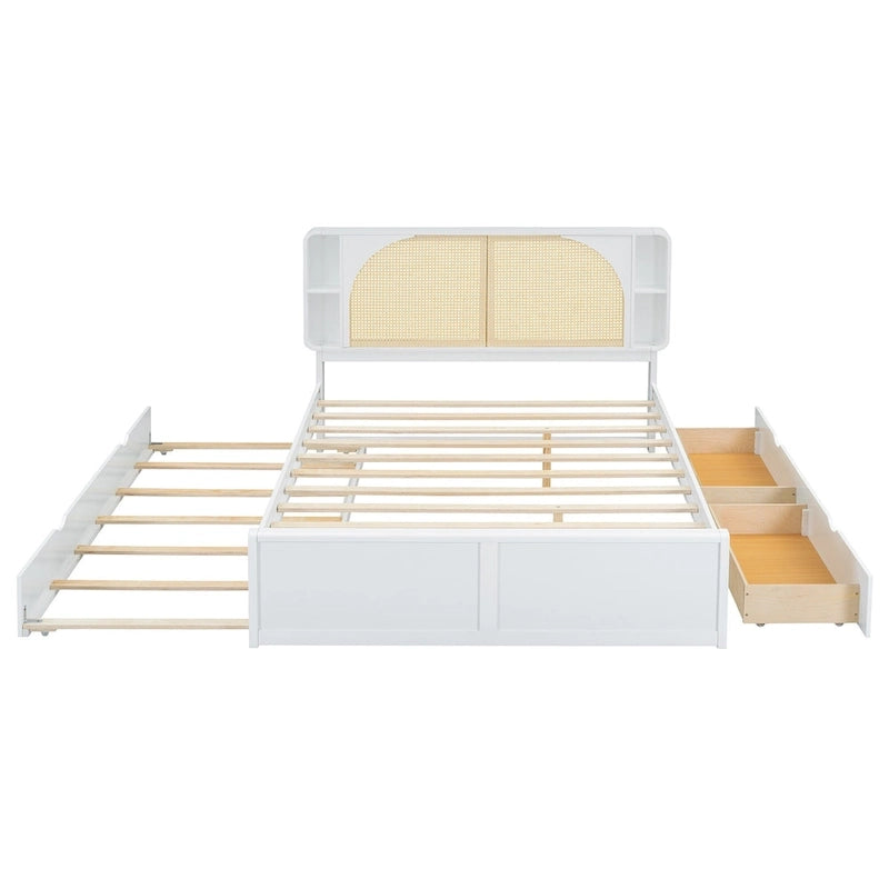 Cadre de lit plateforme Queen Size