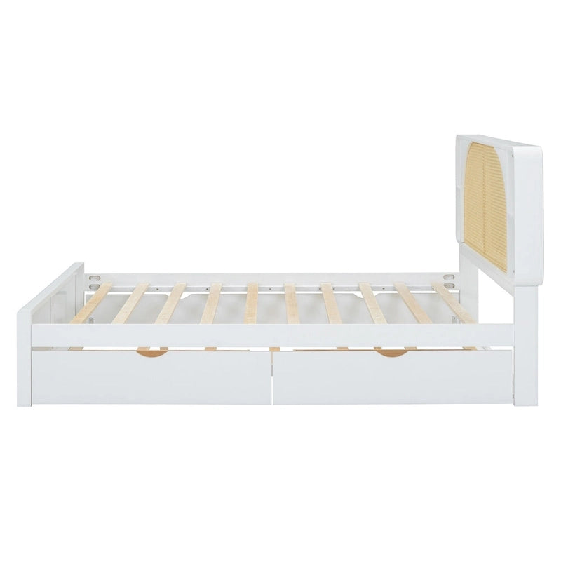 Cadre de lit plateforme Queen Size