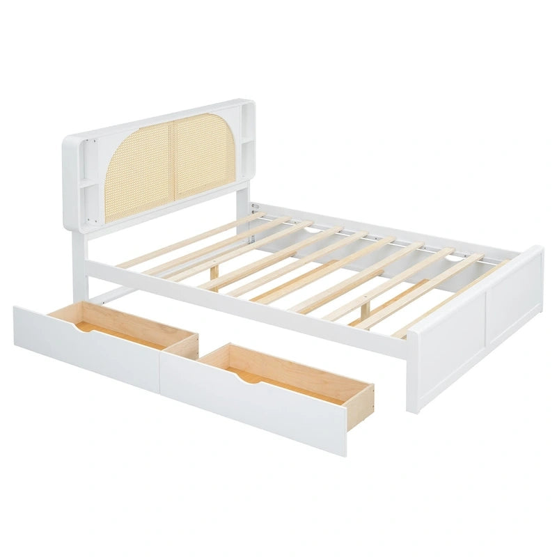 Cadre de lit plateforme Queen Size