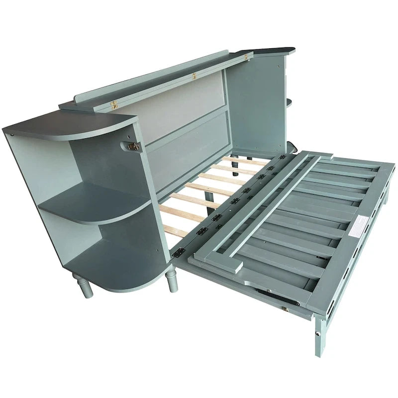 Lit escamotable de ferme à plateforme pliable
