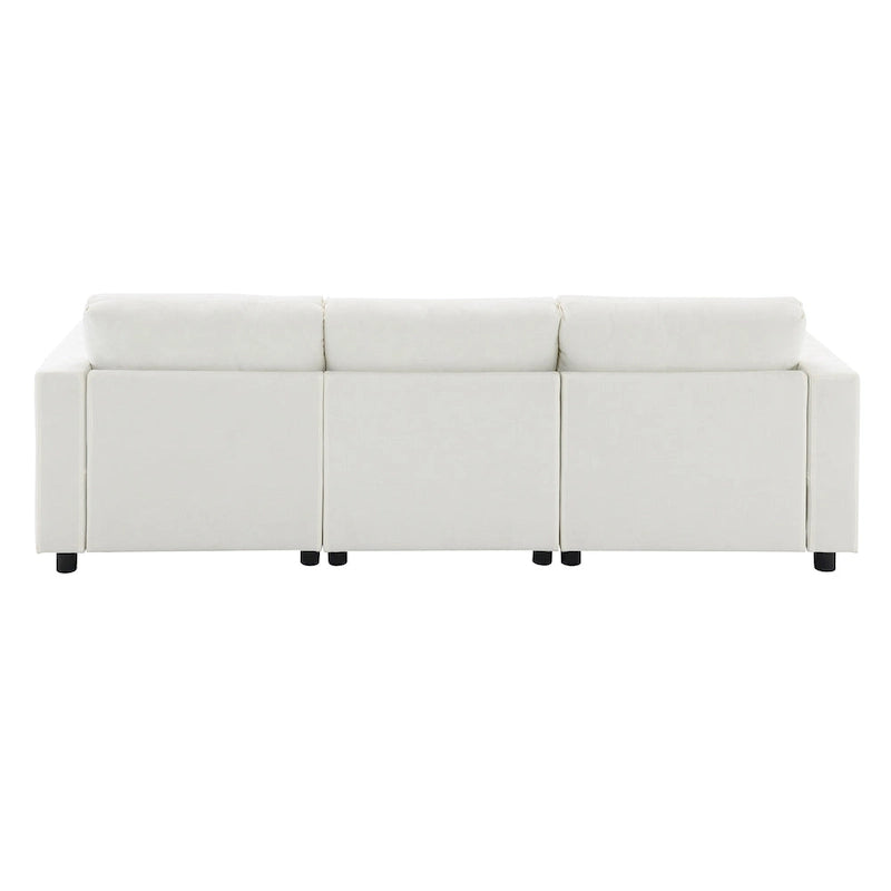 Canapé nuage en chenille en U