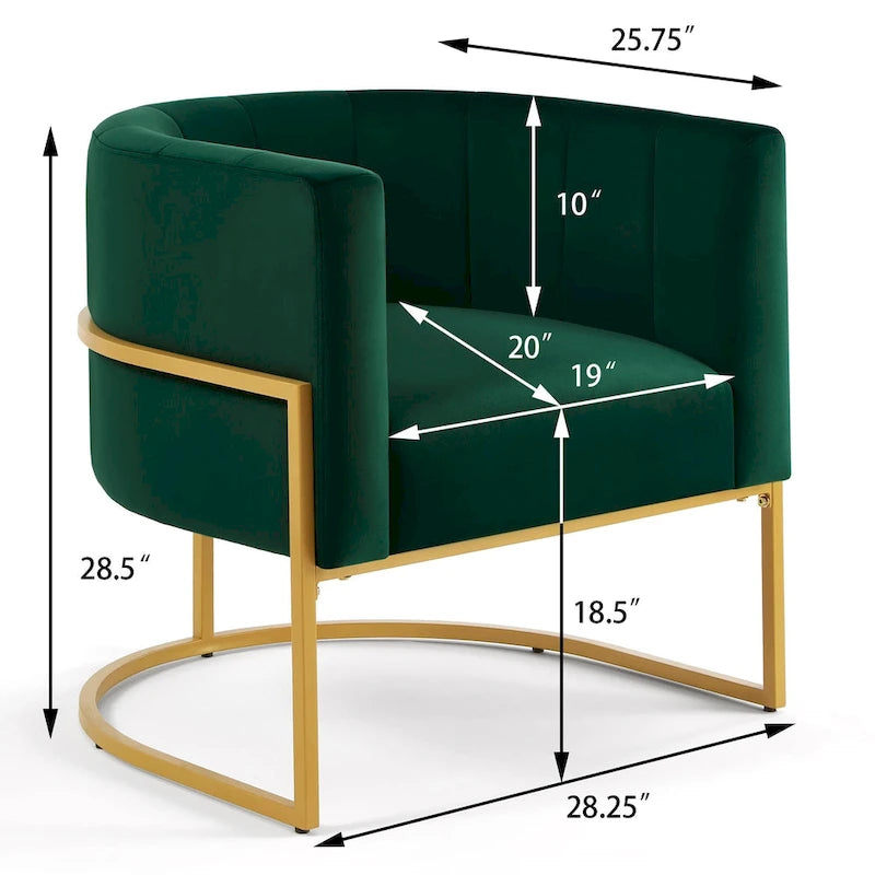 Fauteuil d'appoint du milieu du siècle