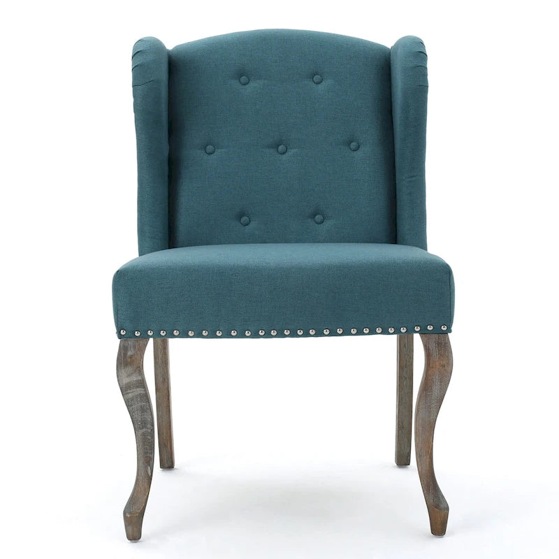 Fauteuil d'appoint capitonné moderne
