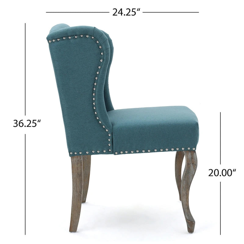Fauteuil d'appoint capitonné moderne