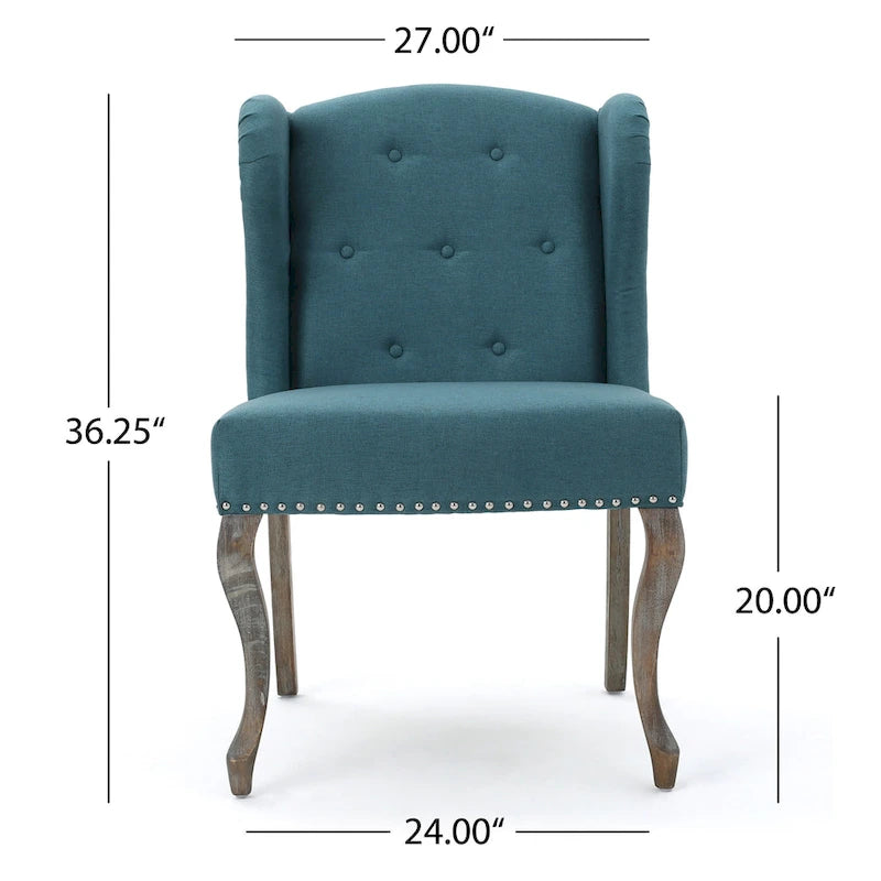 Fauteuil d'appoint capitonné moderne