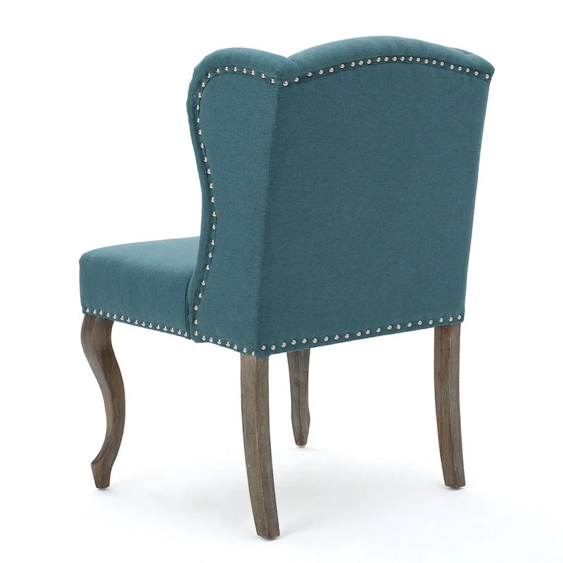 Fauteuil d'appoint capitonné moderne