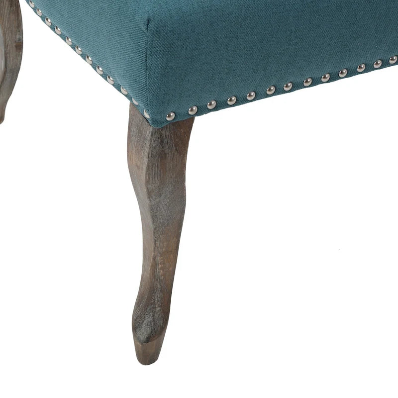 Fauteuil d'appoint capitonné moderne