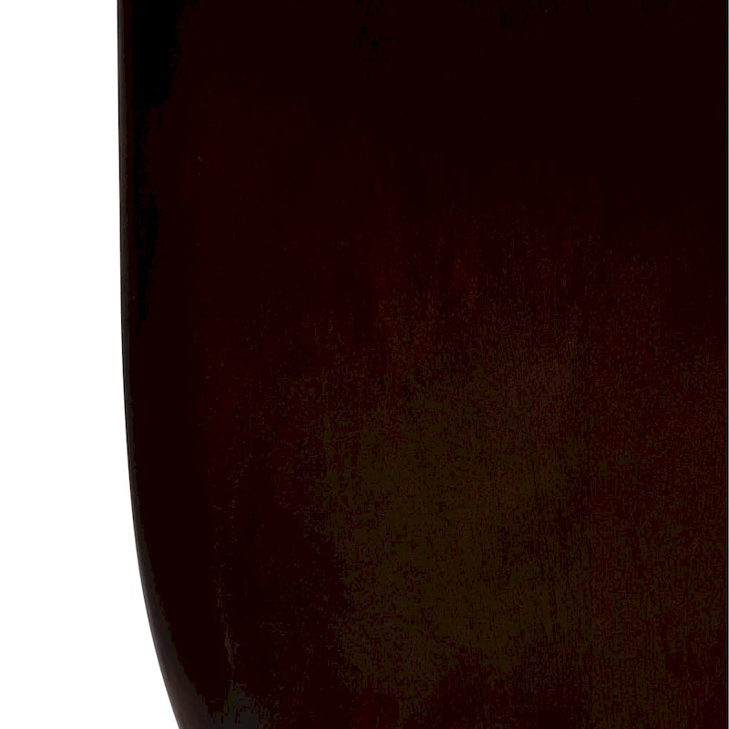 Table basse ovale abstraite moderne en marbre et bois