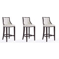 Tabouret de bar en noyer et hêtre