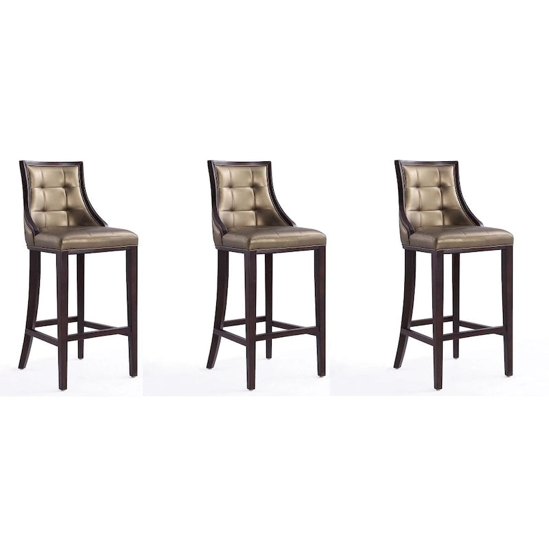 Tabouret de bar en noyer et hêtre