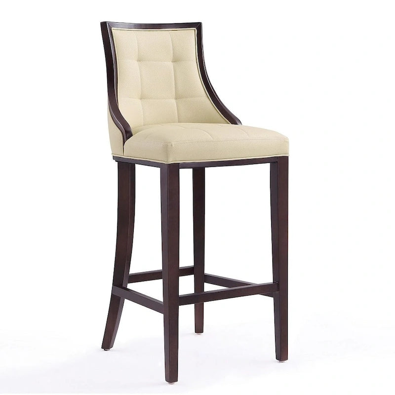 Tabouret de bar en noyer et hêtre