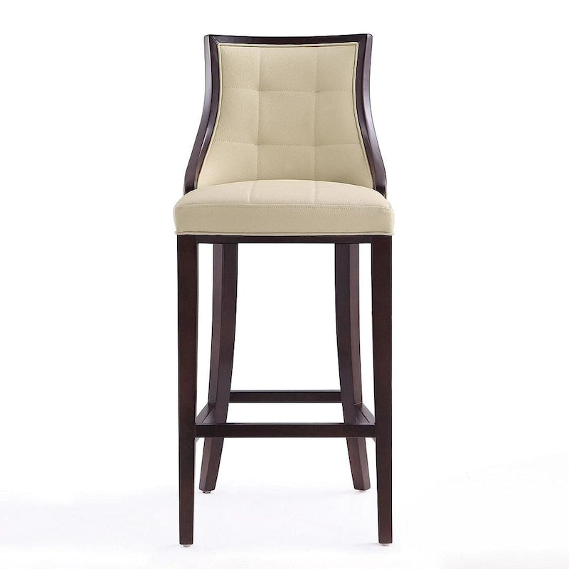 Tabouret de bar en noyer et hêtre