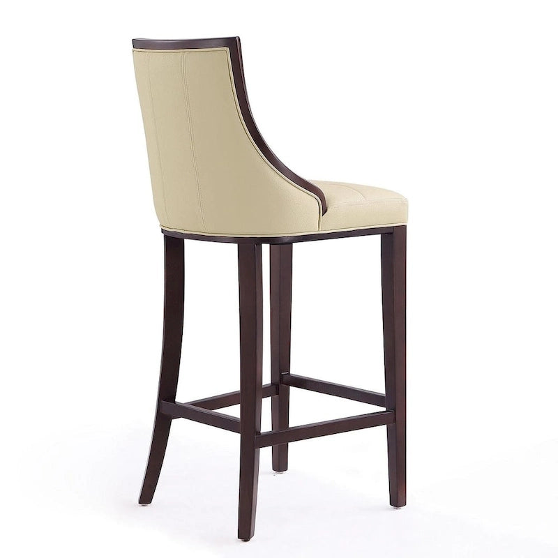 Tabouret de bar en noyer et hêtre