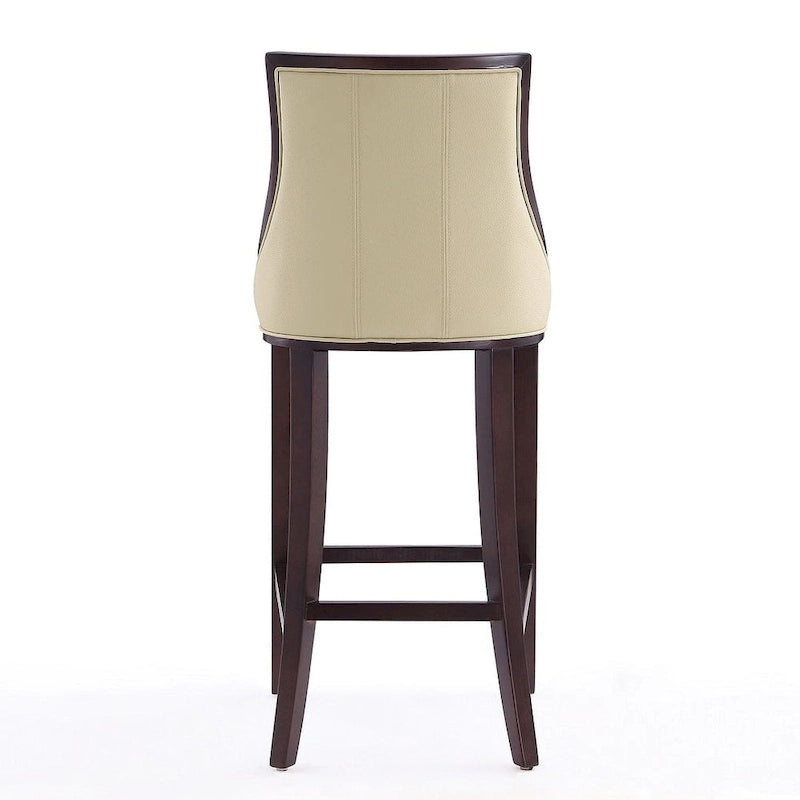 Tabouret de bar en noyer et hêtre