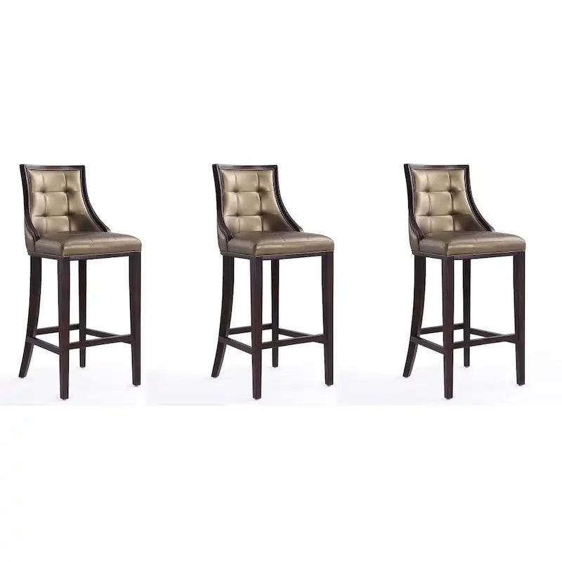 Tabouret de bar en noyer et hêtre