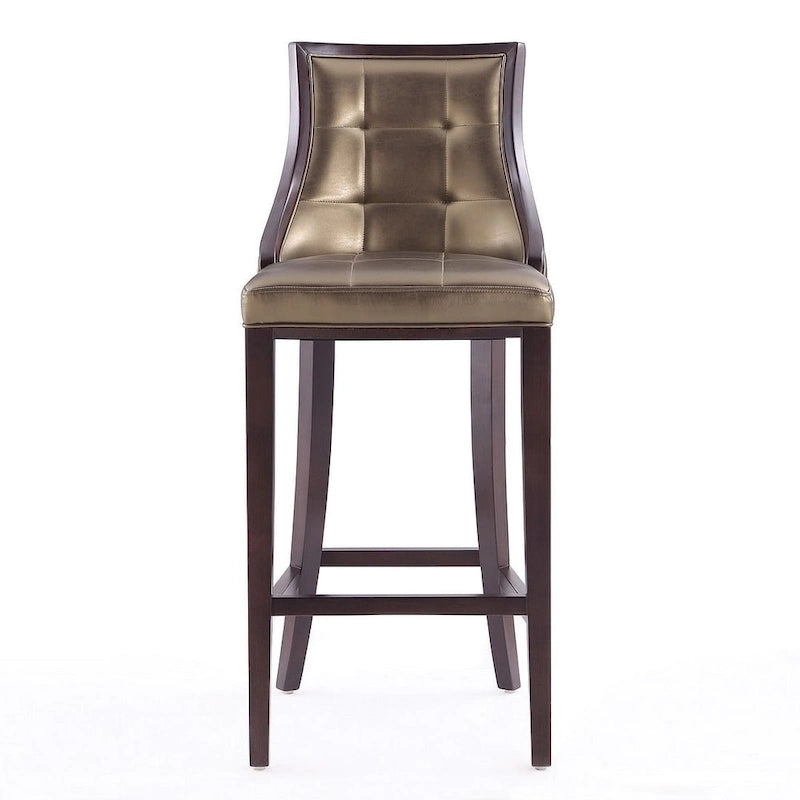 Tabouret de bar en noyer et hêtre