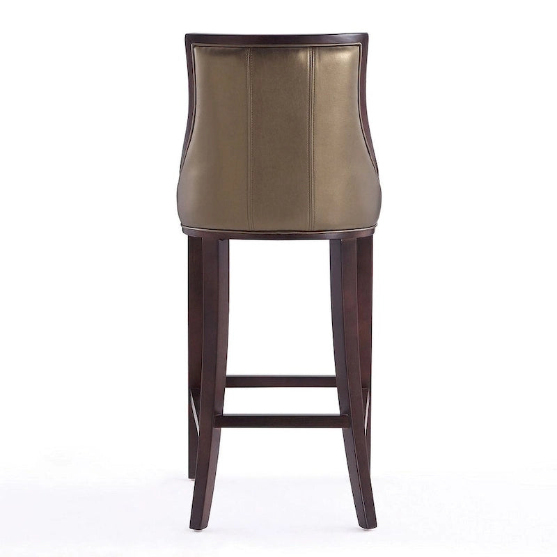 Tabouret de bar en noyer et hêtre