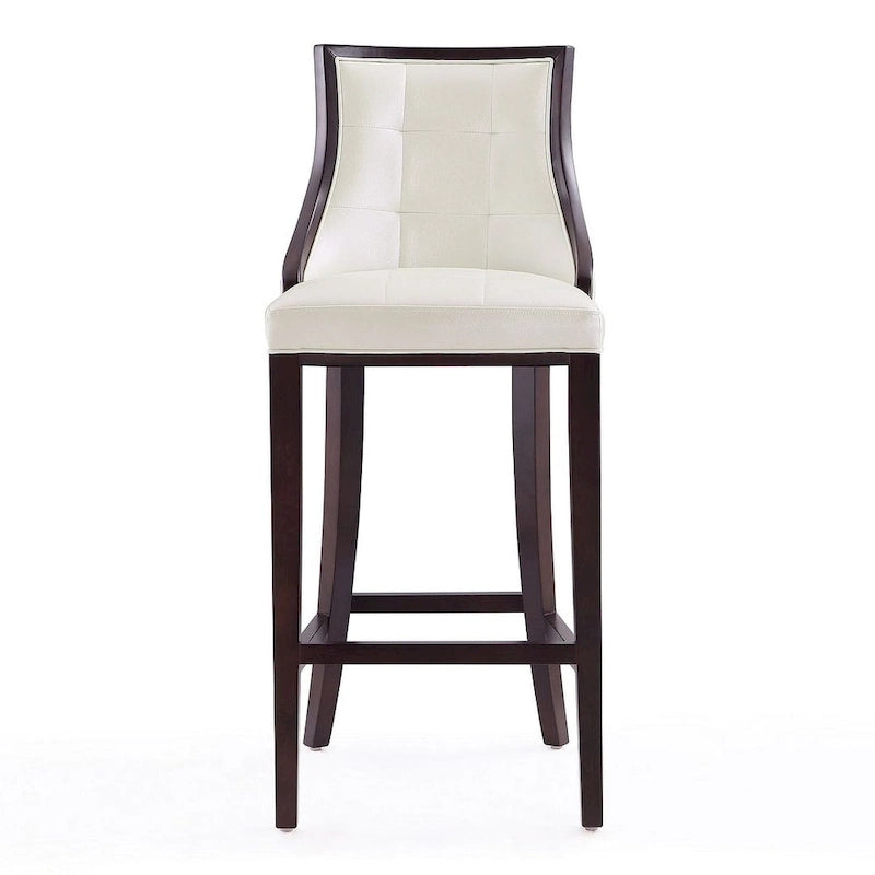 Tabouret de bar en noyer et hêtre