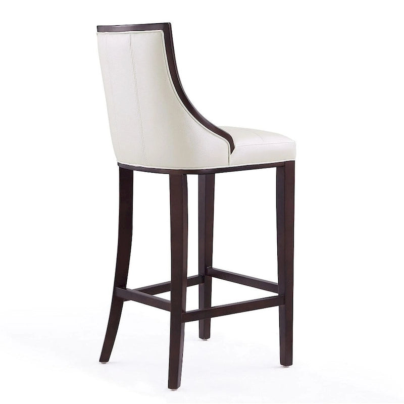 Tabouret de bar en noyer et hêtre