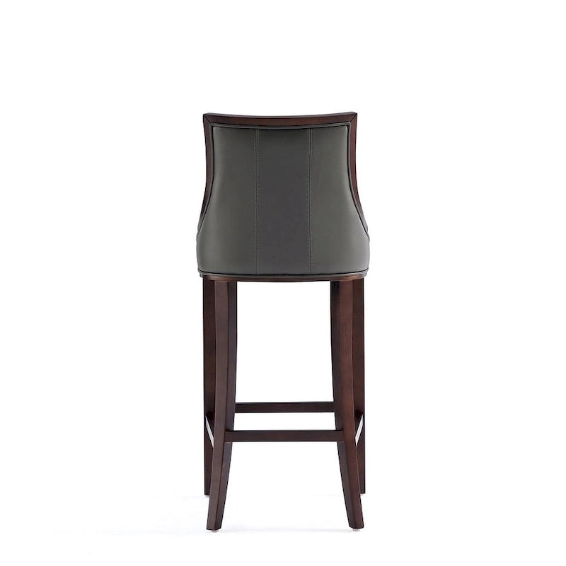 Tabouret de bar en noyer et hêtre