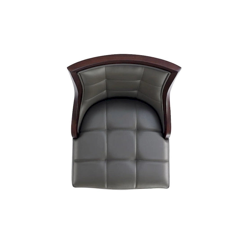 Tabouret de bar en noyer et hêtre
