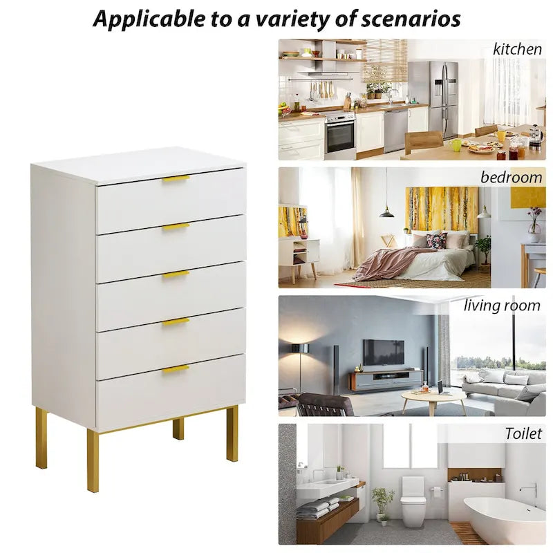 Commode en bois de rangement