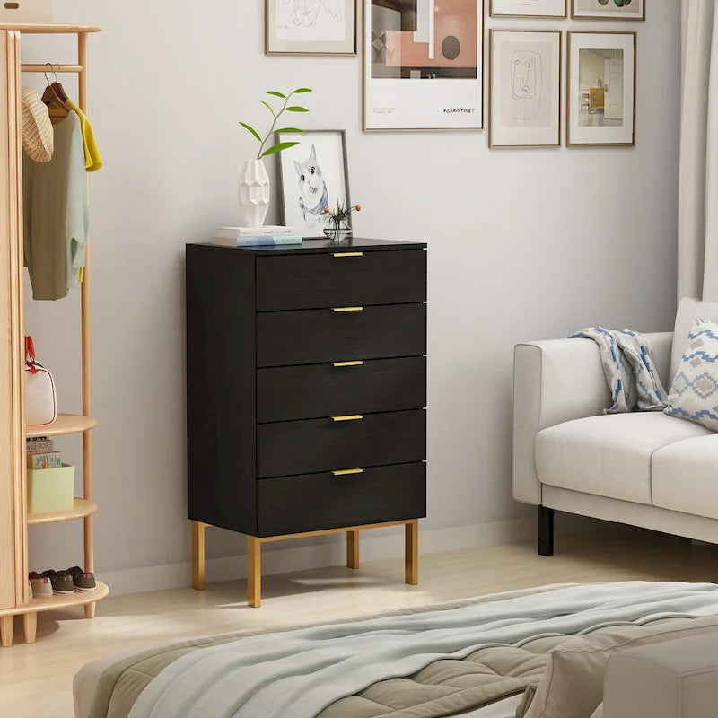 Commode en bois de rangement