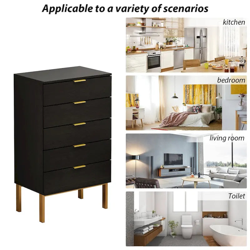 Commode en bois de rangement