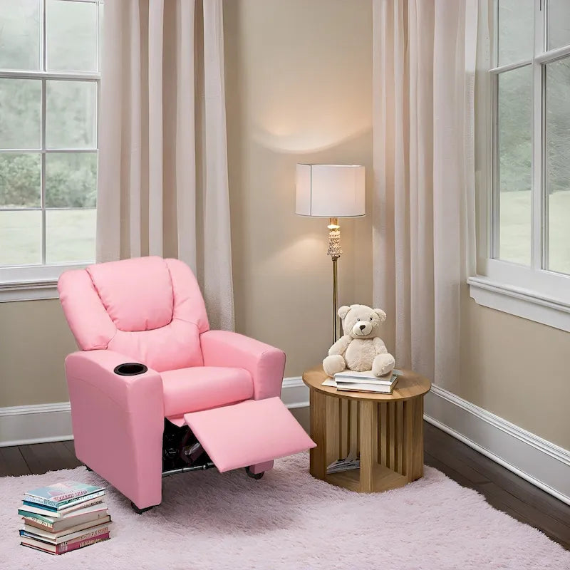 Fauteuil inclinable pour enfants en PVC
