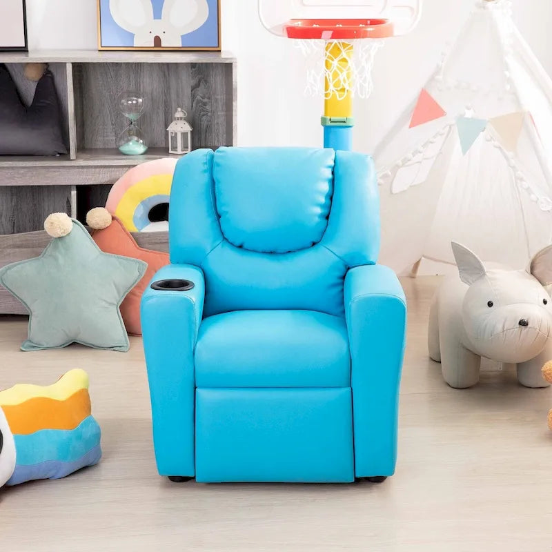 Fauteuil inclinable pour enfants en PVC