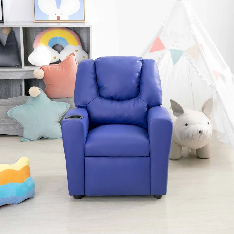 Fauteuil inclinable pour enfants en PVC