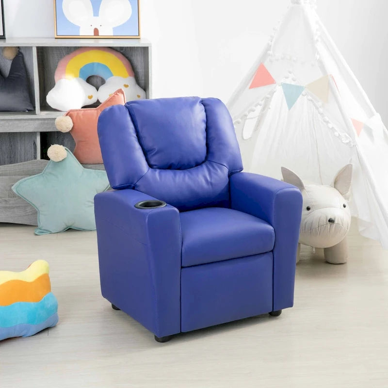 Fauteuil inclinable pour enfants en PVC