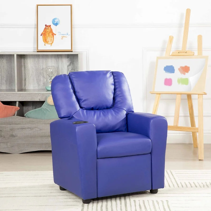 Fauteuil inclinable pour enfants en PVC