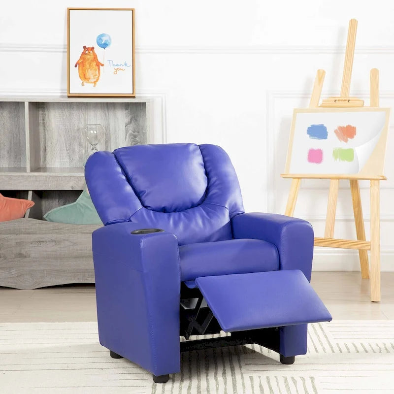 Fauteuil inclinable pour enfants en PVC